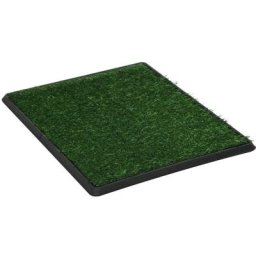 Toilette pour animaux avec plateau et gazon artificiel Vert wc Vidaxl n/a