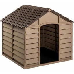 Niche pour chien Marron 86x84x82 cm Polypropylène Vidaxl n/a