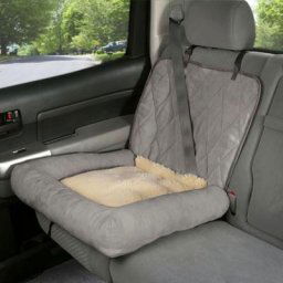 Lit pour chiens Car Cuddler Petit Gris Happy Ride Gris