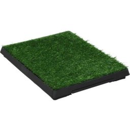 Tapis pour animaux avec plateau et gazon artificiel Vert Vidaxl n/a