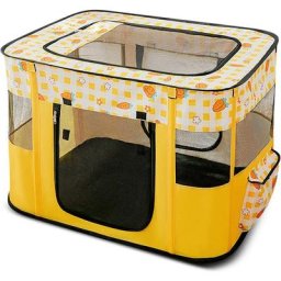 Fournitures pour animaux de compagnie Chat maison pliante chiot chien chat cage enceinte chien chat