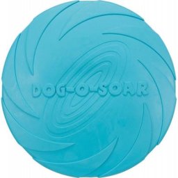 Frisbee Dog Disc. Taille: ø 24 cm. Pour chiens. Coloris: aléatoires. Trixie Multicolor