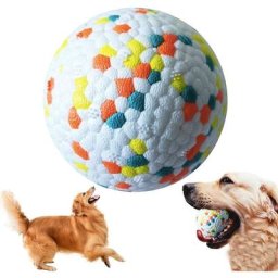 BSR - Balles de jouet pour chien Balles de chien indestructibles Jouets à mâcher pour chien Balles