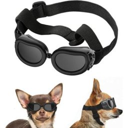 Lunettes pour Chiens, Lunettes de Soleil pour Animaux de Compagnie Réglables, Lunettes de