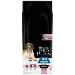 Croquettes Pro Plan Large Robust optiderma saumon : 14 kg