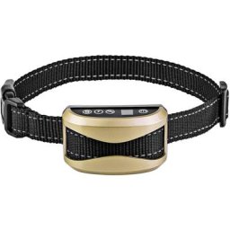 Collier Anti Aboiement Chien,Collier de Dressage avec Son/Vibration/Choc Modes,Rechargeable et