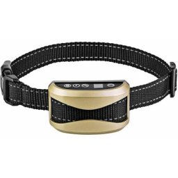 Collier Anti Aboiement Chien,Collier de Dressage avec Son/Vibration/Choc Modes,Rechargeable et