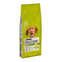 Pienso para perros dog chow Adulto Cordero 14 kg.