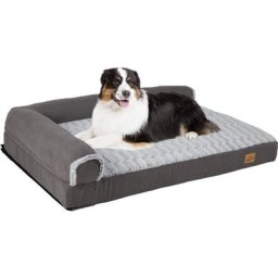Panier Chien Déhoussable, Canapé Chien Matelas Orthopédique en Mémoire de Forme Idéal pour Chiens