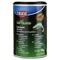 Calcium, micro-fin 50 g pour reptiles Trixie Multicolor