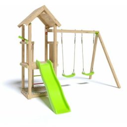 Trigano - Aire de jeux bois 1,90 m easy xplorer - 6 enfants - Bois