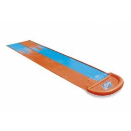 Tapis glissant 2 pistes - 488 x 138 cm - Livraison gratuite - Orange