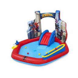 Bestway - Aire de jeux gonflable spider-man 2,11 m x 2,06 m x 1,27 m 98793 - multicouleur