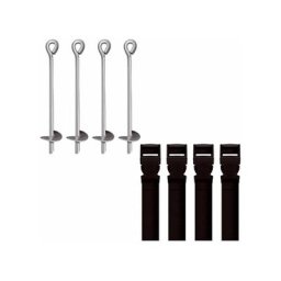 Kit d'ancrage pour trampoline 3,66 à 4,27 m