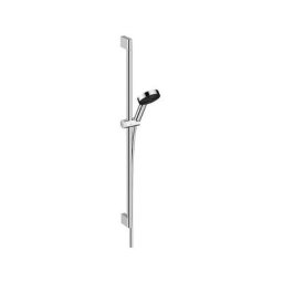 Hansgrohe - Pulsify Select s Set de douche 105 3 jets Relaxation avec barre c 90 cm chromé 24170000