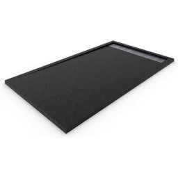 Allstone - Receveur de douche en résine avec cadre premium Toutes les tailles - 6 couleurs - Bonde