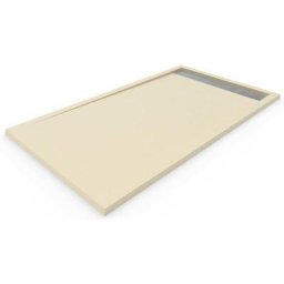 Receveur de douche en résine avec cadre PREMIUM ALLSTONE - Toutes les tailles - 6 couleurs - Bonde