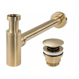 Siphon de lavabo gold mat REA Or
