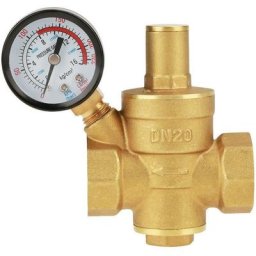 GP - DN20 Régulateur Reducteur de Pression d'eau Réglable, Vanne de Réduction de Pression d'eau en