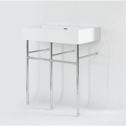 Hudson Reed - Sandford - Lavabo sur Pieds avec 1 Trou - 75cm x 42cm - Chromé