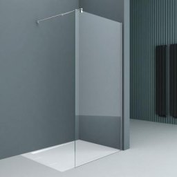 Sogood - Paroi de douche à l'italienne 100cm pare-douche verre transparent de sécurité 8mm Bremen1