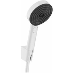Hansgrohe - Ensemble support mural et douchette Pulsify Select s 105 3 jets flexible 160cm Blanc