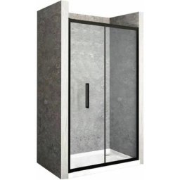 Porte de douche pliante rapid fold 90 - Transparent/Noir