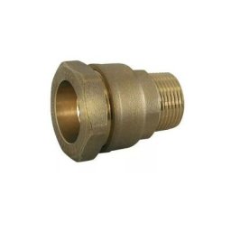 Ezfitt - Raccord à compression droit male en laiton - ø a: 25mm | ø b: 3/4