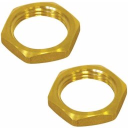 Cyclingcolors - 2x contre écrou laiton femelle 12x17 raccord tuyau plomberie