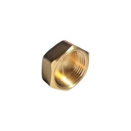 Bouchon laiton femelle 17x23, 5/8' Riquier