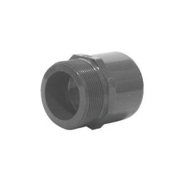 Aliaxis - Raccord fer - pvc pression mâle à visser - femelle à coller 66x76 75x63