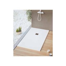 Sanycces - Receveur de douche 80 x 170 cm extra plat logic surface ardoisée rectangulaire blanc
