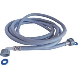 Flexible d'alimentation pour machine à laver - Droit et coudé FF3/4 - l = 5m - Gris