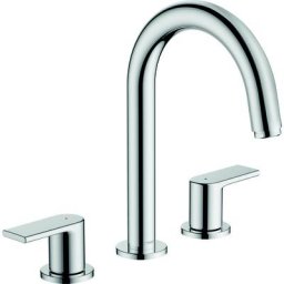 Hansgrohe - Vernis Shape - Mitigeur de lavabo avec vidage, installation 3 trous, chrome 71563000