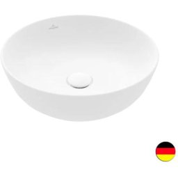Villeroy et boch vasque ronde à poser Artis, Stone White CeramicPlus