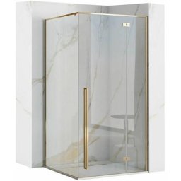 Cabine de douche REA fargo gold 90X120 - Or