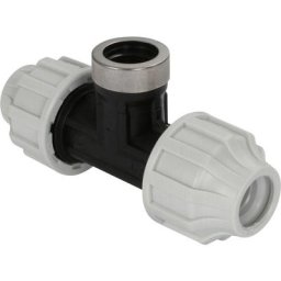 Raccord plastique pe en té femelle au centre Ø20 - F15X21 Pronorm 3732-20-15L