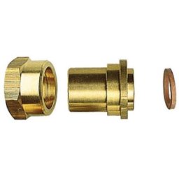 Raccord gaz butane propane 2 pièces 20x150 Femelle - à souder cuivre Ø14