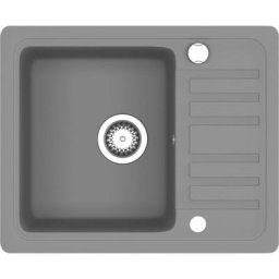Vidaxl - vier de cuisine en granit Bac unique Gris Gris