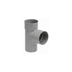 Girpi - té pvc 87.30° m/f - Diamètre 100 mm