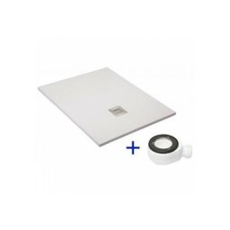 Receveur de douche extra plat quartz blanc Ral 9003 90X160
