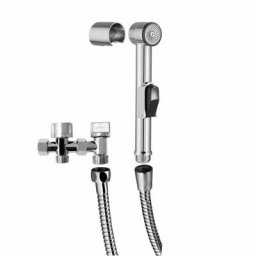 Combiné hygiène wc Wirquin Shattaf chromé 1 jet