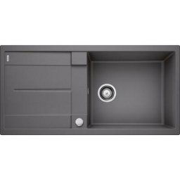 Evier Blanco Metra xl 6S Silgranit - Gris Rocher - Vidage : Manuel