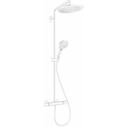 Hansgrohe - Colonne de douche Croma Select s 280 1jet avec thermostatique coloris, blanc mat