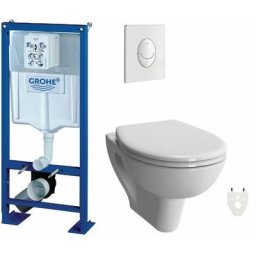 Pack wc suspendu sans bride Grohe