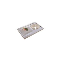 Evier monocuve inox MAN711-1000 avec égouttoir 1000x600 à poser Franke 013939