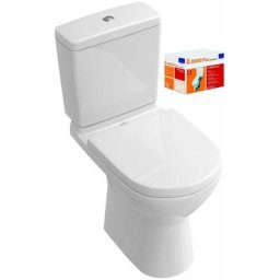 Villeroy&boch - Combipack o.novo Plus avec DirectFlush (modèle sur pied) - Sortie horizontale