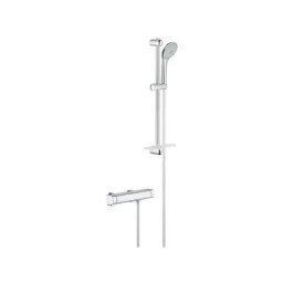 Grohe - Grohtherm 2000 Mitigeur thermostatique douche avec barre de douche 60cm et douchette à main
