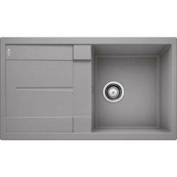 Evier Blanco Metra 5S Silgranit - Alumetallic - Vidage : Automatique