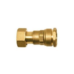 Somatherm - Raccord laiton droit sumo pour tube pe Ø25 mm - Ecrou tournant 1 - brut